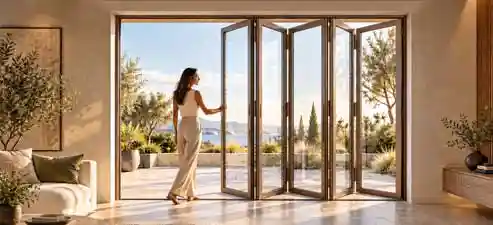 Folding doors